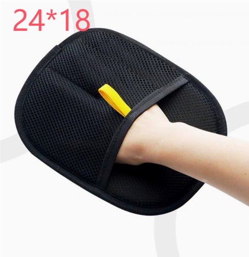 Supplier photo of the real glove on a hand (24 x 18 cm)